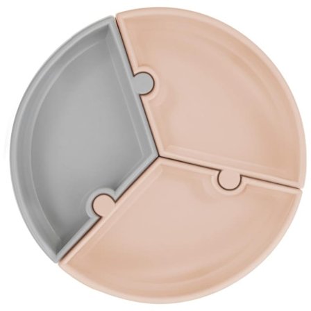 Minikoioi Tallrik Mata & äta Beige 6 months