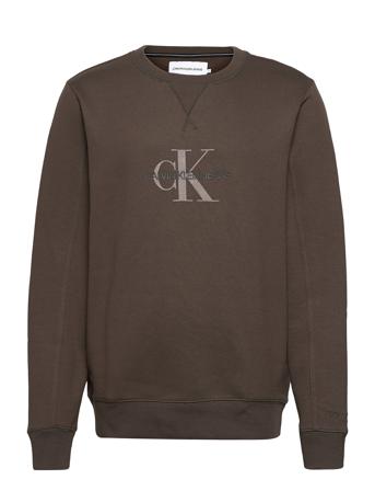 Archival Monogram Flock Cn Brown Calvin Klein Jeans
