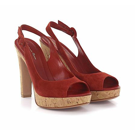 Gianvito Rossi, High Heel Sandals Rood, Dames, Maat:38 EU