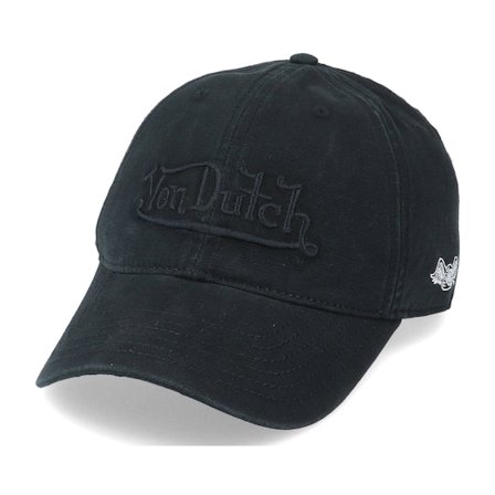 Von Dutch - Negro unconstructed Gorra - Forest Black Dad Cap @ Hatstore