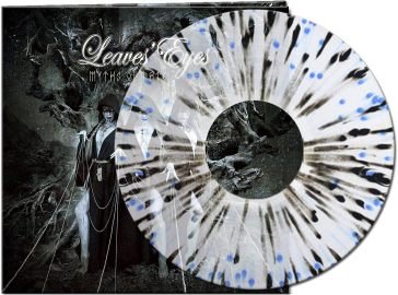 Myths of fate - blue / black splatter Leaves' Eyes