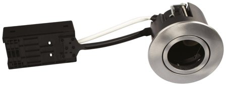 Scan Products Luna QI Downlight uden lyskilde, til max 6 W LED Børstet aluminium, Belysning