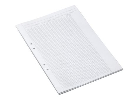 Bantex Provskrivningsblad A3 rutat 5x5mm 250/fp - Lyreco - Skola och förskola - Förbrukning skola häften - Provskrivningspapper