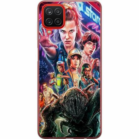 Samsung Galaxy A12 Genomskinligt Skal Stranger Things