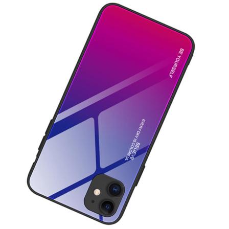 Eksklusivt beskyttelsesdeksel (Nkobee) - iPhone 12 Blå/Rosa