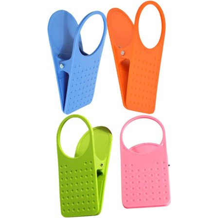 4 stycken mugghållare för skrivbord, vattenklämma, mugghållare, klämma, vattenhållare