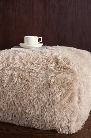 Jotex - Fußstütze Naturweiß - MANI - Kaufe Fußhocker bei Jotex