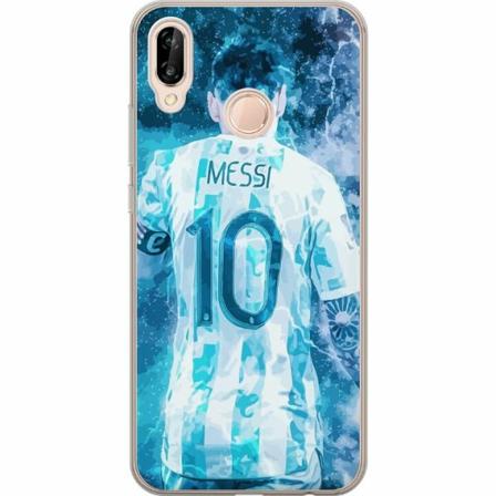 Huawei P20 Lite Genomskinligt Skal Lionel Andrés Messi