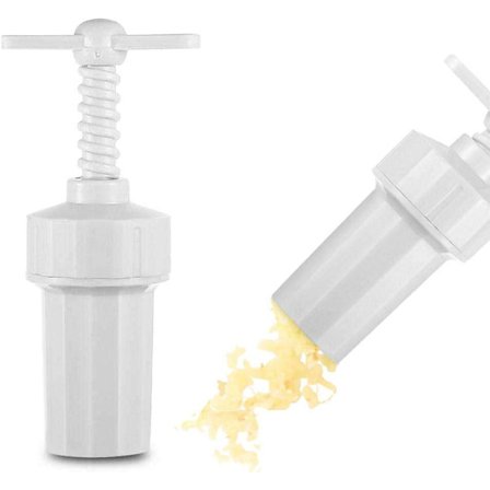 3x6cm Vitlökspress Skruvmosare - Plast Vitlök Krossa Press