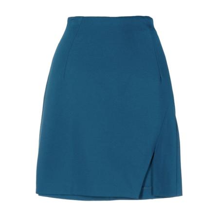 Pinko, Glenda Mini Skirt Niebieski, Kobieta, Rozmiar: 2XS