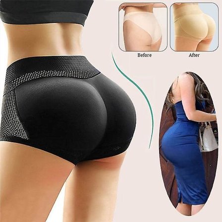 Shapewear-trusser polstret slim hofteløfter til damer