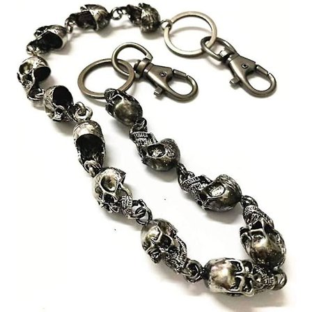 Herre Lommebokkjede Punk Heavy Skull Sterk Nøkkel Jeans Bukse Kjede, Som Vist, One_size szkyd