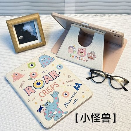 Stilrent skal för iPad 10 10.9" /2025 11 Little Monster Cat Painting