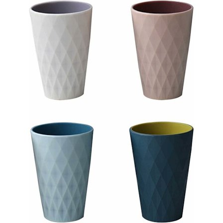 Tandborste Pot, Plastmugg, Badrumstillbehör, Nordisk stil Design,