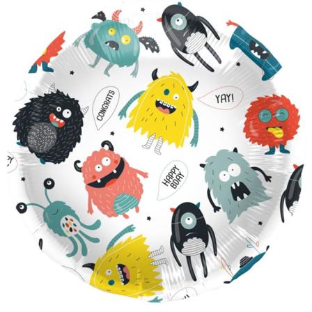 Folieballong Monster Bash - 45 Cm
