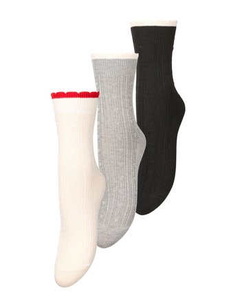 Becksöndergaard | Scallop Sock 3 Pack | 37-39