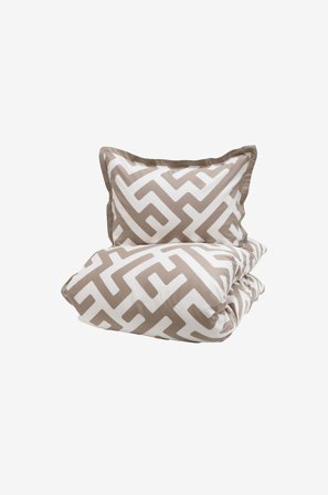 Halvor Bakke - Vuodevaatesetti Anura - Beige - Pussilakanasetit - 150X210 - - Homeroom