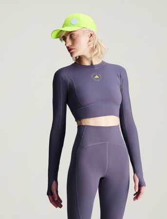 adidas by Stella McCartney Asmc Tst Crop L - Purple - L