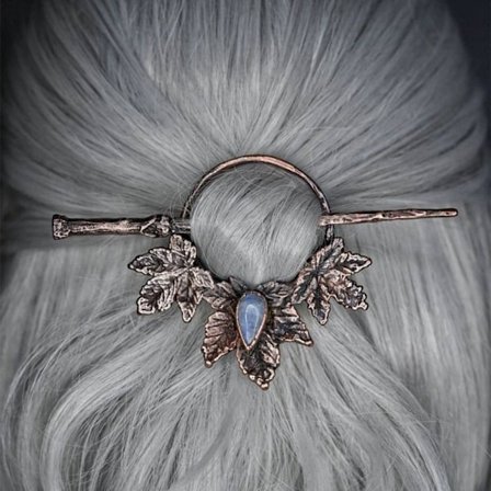 Moonlight Stone Hairpin Hair Stick DESIGN A DESIGN A