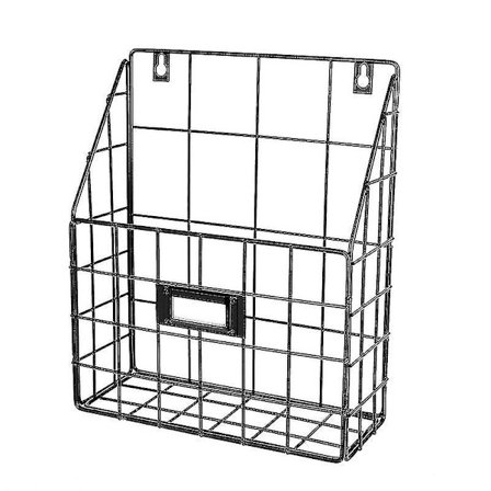 Langallinen Postilaatikko - Seinäkiinnitettävä Riippuva Kansio/asiakirja Järjestäjä - Taloudellinen Helppo Asentaa Lokero-yuhao