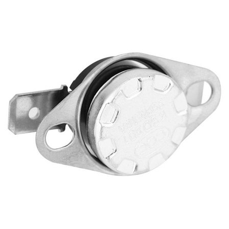 5 stk. KSD301 Bryter Temperaturkontroll Termostat Termobryter 250V10A Normalt Lukket 75°C