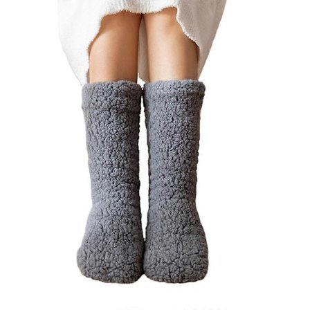 Pige Varme Sokker Fleece Fortykkede Behagelige Åndbare Termosokker