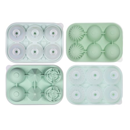 Silikone isterningebakke Rose isboldfremstillingsværktøj til hjemmesammenkomster og drikkevaredekorationer Drikketilbehør