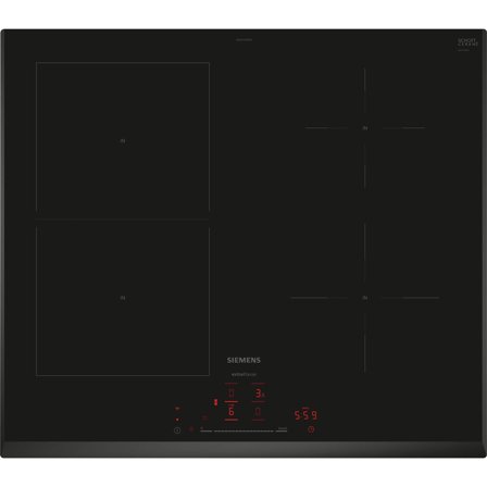 Siemens extraKlasse - Platetopp ED651HSB1M Svart