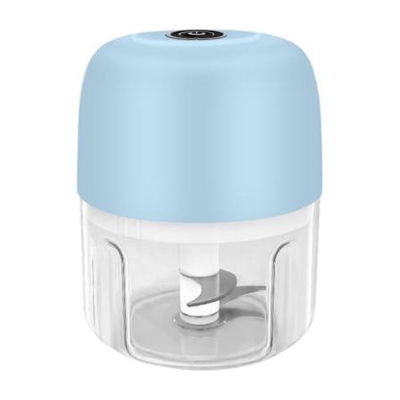 Lille elektrisk madhakker trådløs genopladelig, mini foodprocessor, bærbar hakker knuser hvidløg grøntsager kød