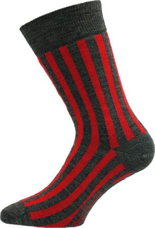 Real Socks Lava Flow Unisex everyday socks Red 36-39