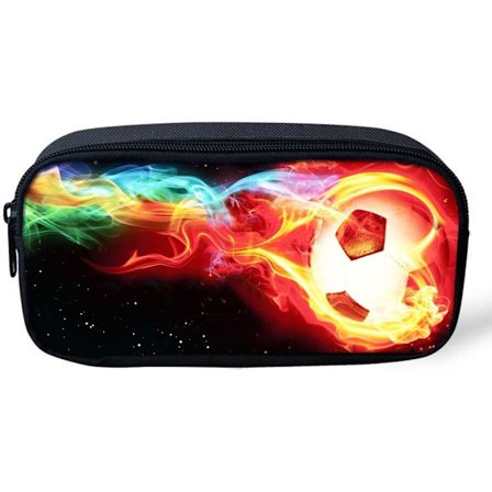 Cool Animal Printing Pen Bag Stationery Zippered Pencil Case for