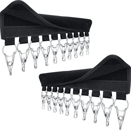 Musta (1 kpl) lippisjärjestäjä - lippistelina, monitoiminen teline