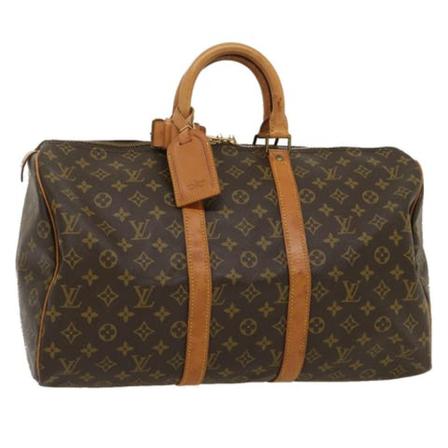 Louis Vuitton Vintage, Pre-owned Keepall Bag Bruin, Dames, Maat:ONE Size