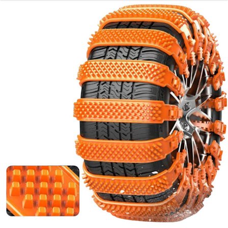 10-pack universella snökedjor för bilar