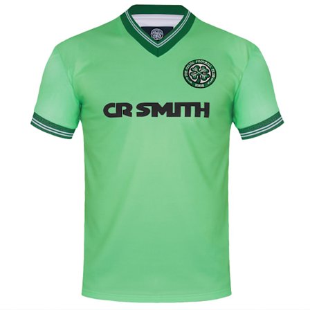 Celtic FC Herrskjorta Kit 1984/86 Borta Retro OFFICIELL fotbollspresent