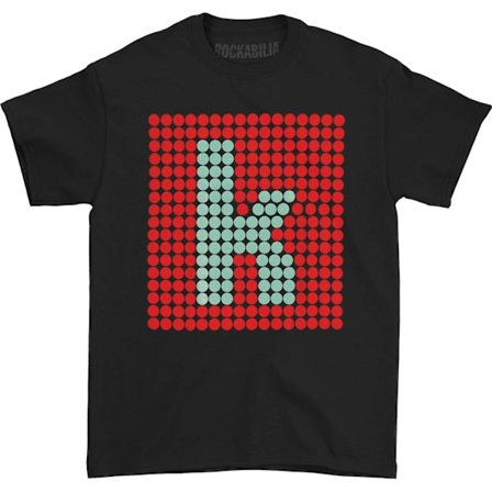 The Killers Unisex Adult K Glow T-Shirt L Svart