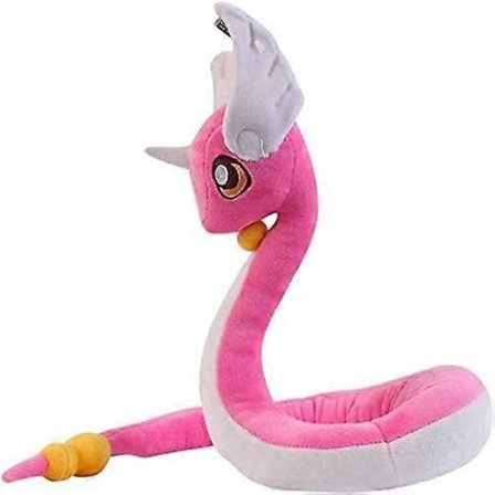 25 tommer lang nydelig Dragonair plysjdukke kosedyr beste gave til barn (Rosa)