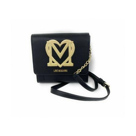 Moschino, Cross Body Bags Zwart, Dames, Maat:ONE Size