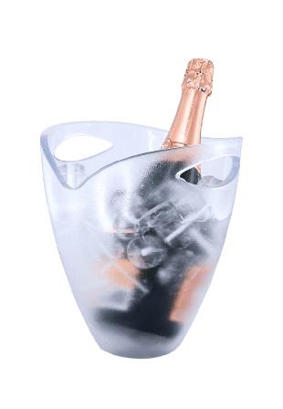 Pulltex Ishink transparent frostad Serveringstillbehör Transparant 21x21x26