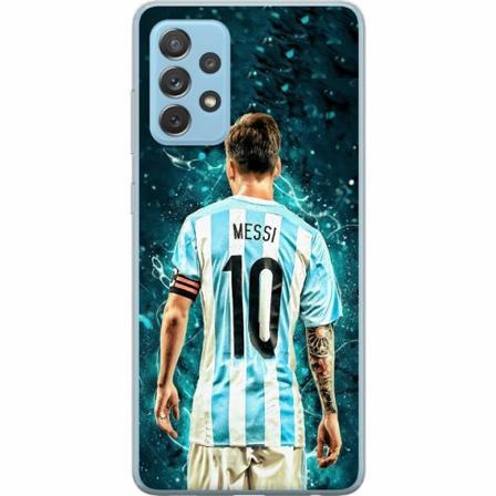 Samsung Galaxy A72 5g Genomskinligt Skal Messi