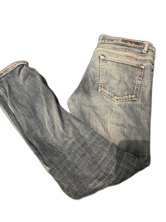Blå jeans från Acne, straight fit