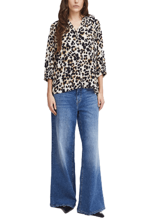 ICHI IHMARRAKECH Shirt Skjortor Dam Brun XS