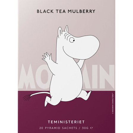 Teministeriet Moomin Svart te, mullbär | Matlagning > Skafferiet > Te > Te | Bagaren och Kocken