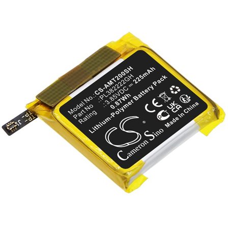 Batteri til smartklokke for Amazfit POP, Bip U, A2009 osv.