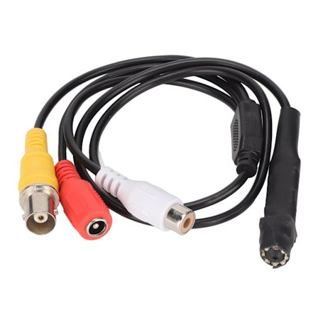 Mini CCTV-kamera 1000TVL AHD20 IR Mörkerseende 8LEDs Hemövervakningskamera för Kontor Butik NEST Standard