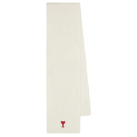 Ami Paris - Halsdukar - Vit - Herr - Storlek: One Size, Herr, Storlek: ONE SIZE