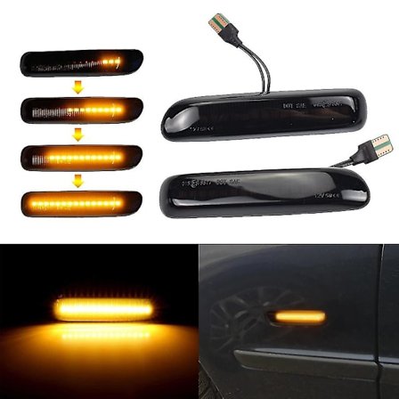 Bil D Led Side Er Blinklys Ber For 3 E46 Coupe1997-2001