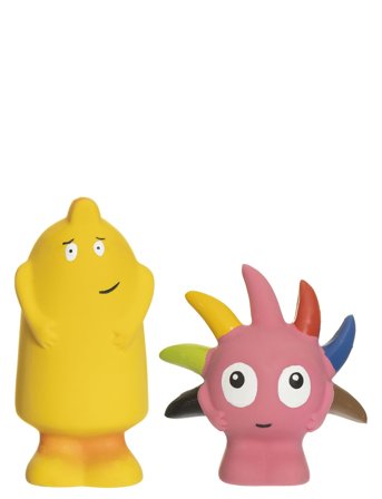 Teddykompaniet | Babblarna, Natural Rubber, Bibbi/Diddi | H:9CM