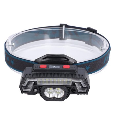 USB Genopladelig Vandtæt LED Pandelampe med Smart Sensor til Natløb og Eventyr