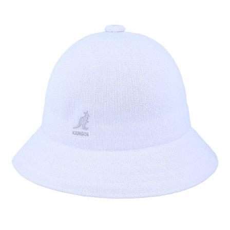 Kangol - Vit bucket Hatt - Tropic Casual White Bucket @ Hatstore